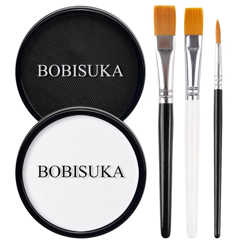 Black White Face Body Paint