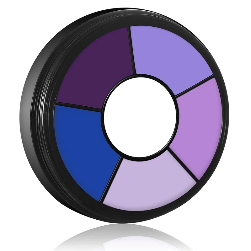 Purple Face & Body Paint, 6 Colors Cream Washable Face Paint