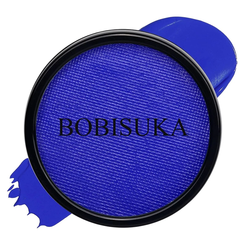 Dark Blue Face Body Paint, Water-Based Face Painting Kit & Body