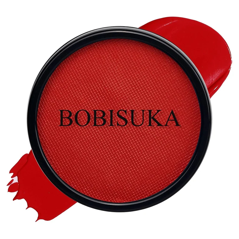 Devil Red Face Body Paint, Water-Based Face Painting Kit & Body