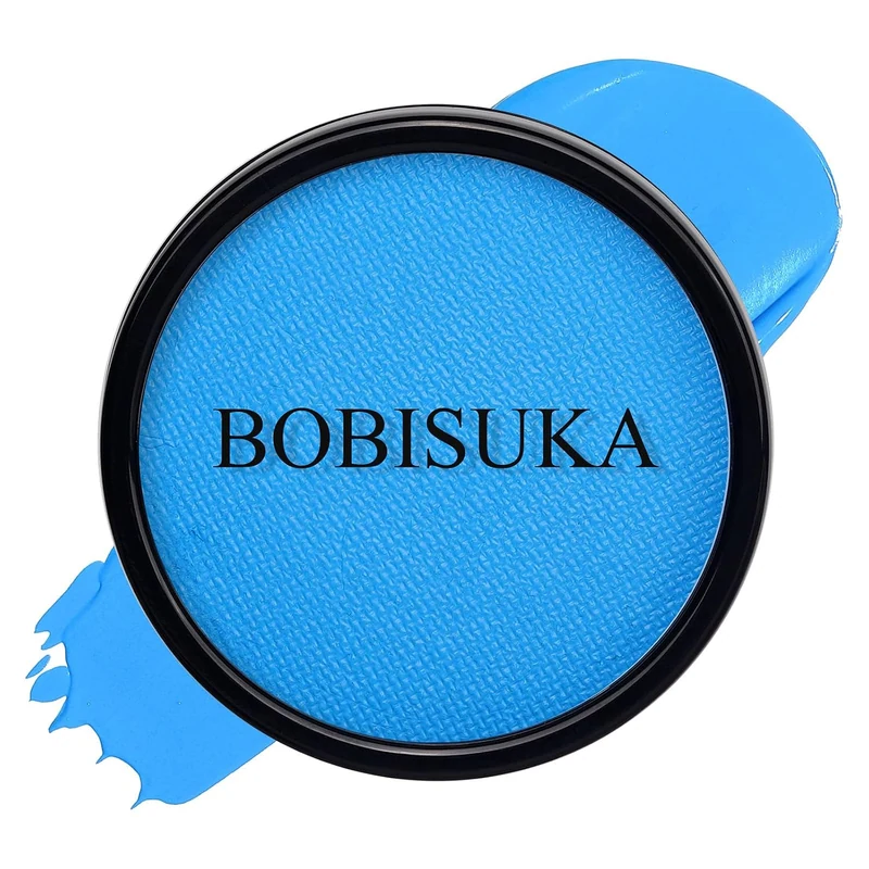 Sky Blue Face Body Paint, Water-Based Face Painting Kit & Body