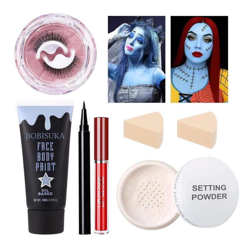 6 PCS Halloween Sally Makeup Set