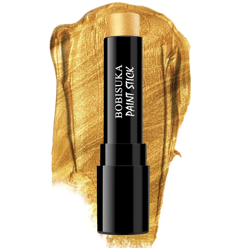 Gold Face Paint Stick, Oil-Based Body Paint Stick