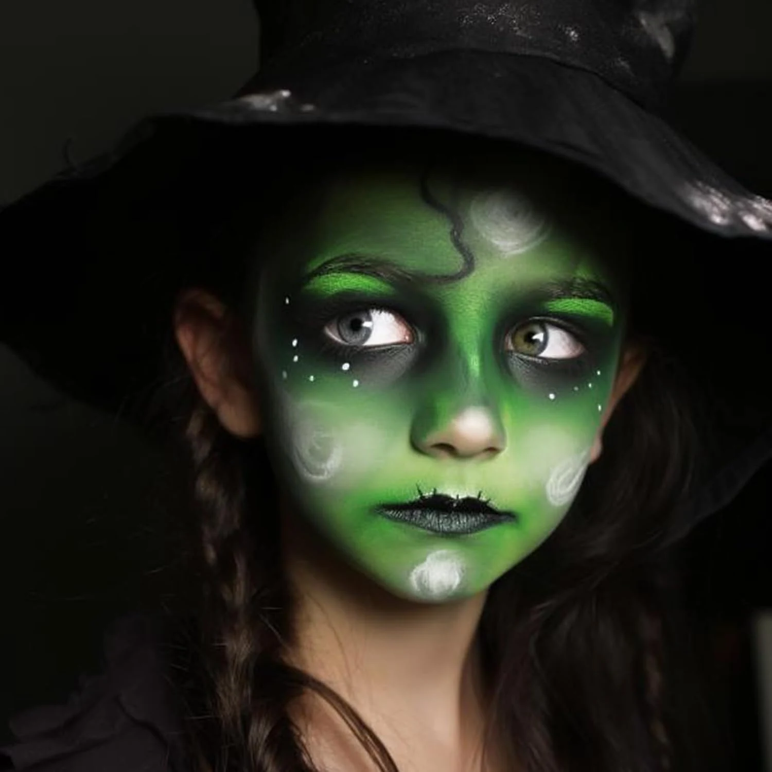 Face & Body Paint used for a witch & sorceress look