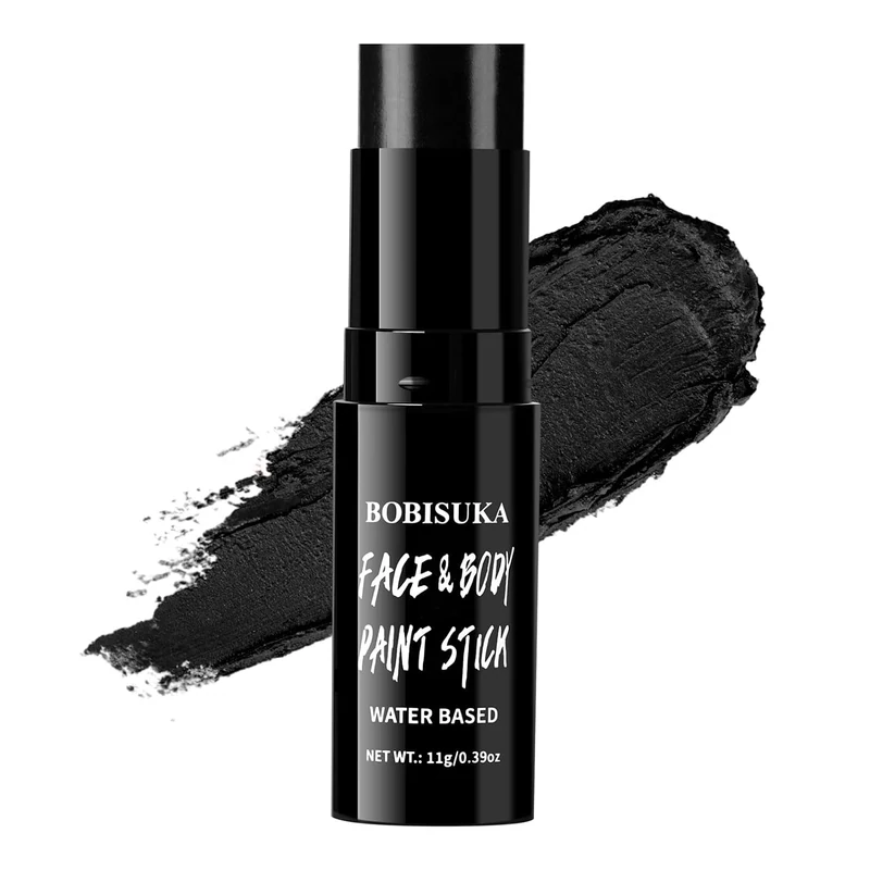 Black Face & Body Paint Stick Washable Water-Based Face Paint