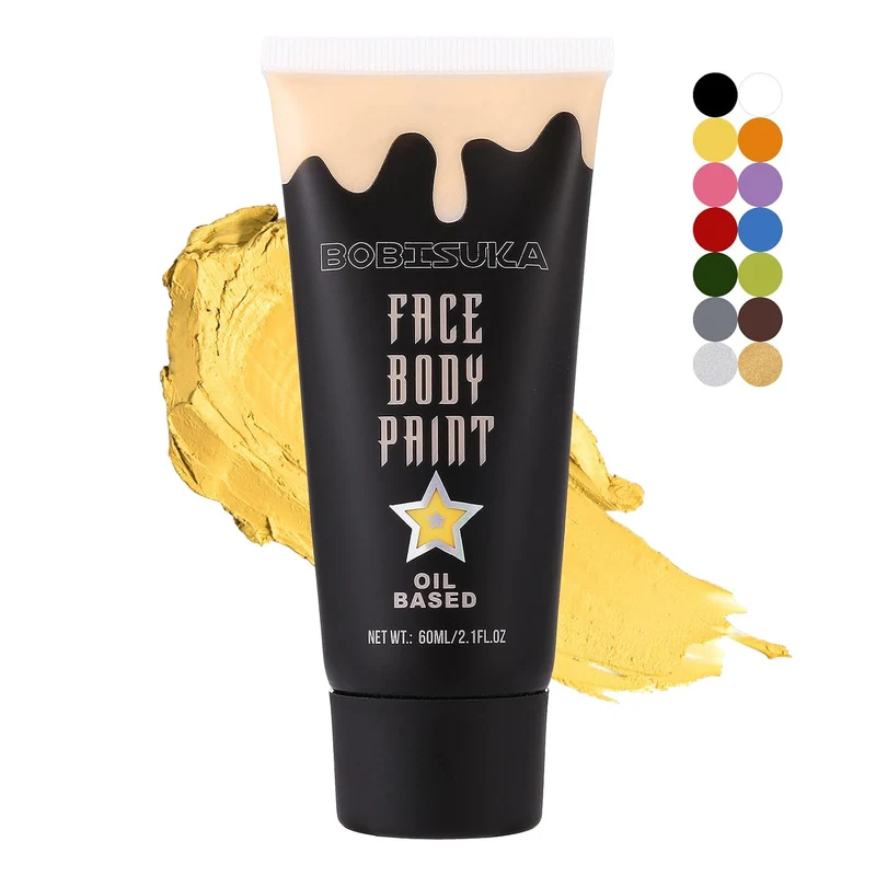 Yellow Face Paint, Professional SFX Body Paint