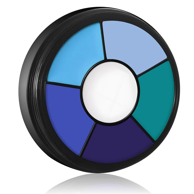 Blue Face & Body Paint, 6 Colors Cream Washable Face Paint