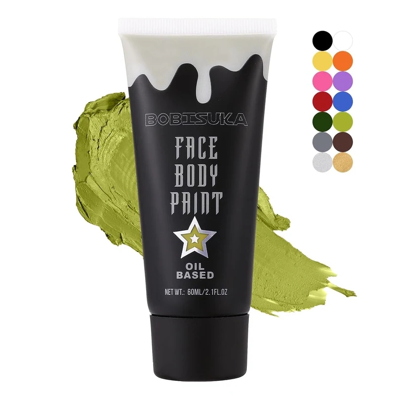 Ogre Green Face Body Paint