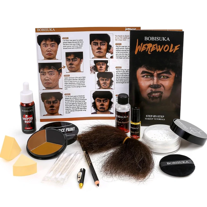 Halloween Werewolf Makeup Kit